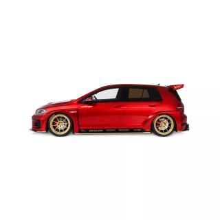 VOLKSWAGEN VW GOLF 7 OETTINGER TCR GERMANY STREET CANDY RED 2019 Otto Project Car OttO mobile 1:18 Resinemodell (Türen, Motorhaube... nicht zu öffnen!)